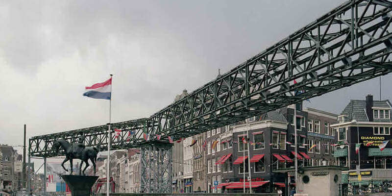 Historie: Rokin leidingbrug