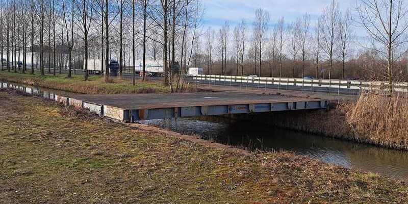 Werken aan een werkbrug