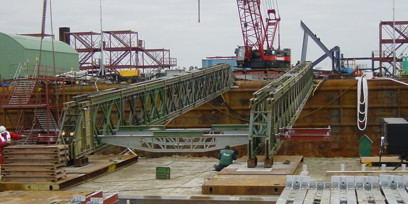 History: Connecting bridge Offshore platform Kizomba